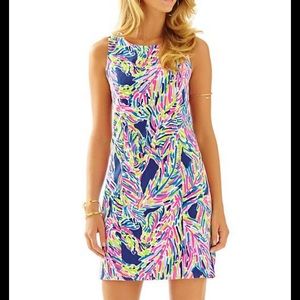 Lilly Pulitzer Cathy Shift Dress in Palm Reader